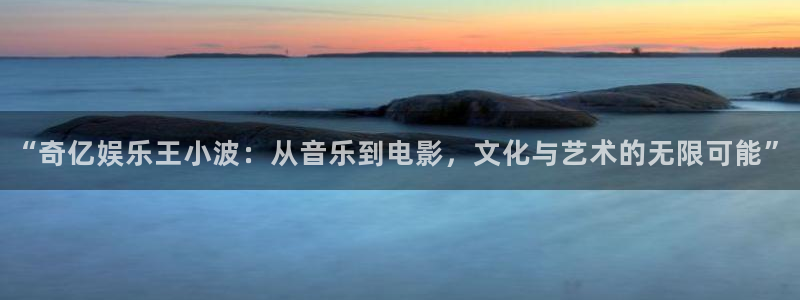 mg电子不朽情缘：“奇亿娱乐王小波：从音乐到电影，文化与艺术的无限可能”