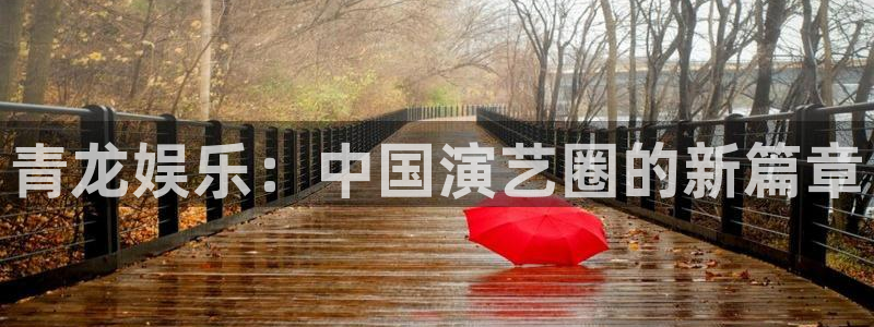 mg不朽情缘五滴血：青龙娱乐：中国演艺圈的新篇章