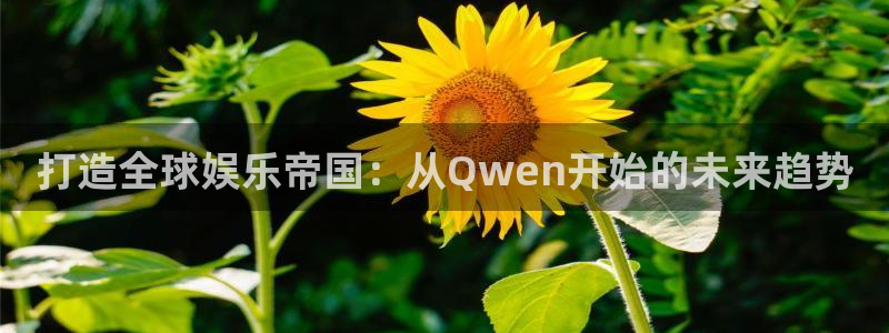 mg不朽情缘免费游戏视频：打造全球娱乐帝国：从Qwen开始的未来趋势